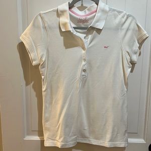 Vineyard Vines Ladies’ white golf polo shirt size small, great condition